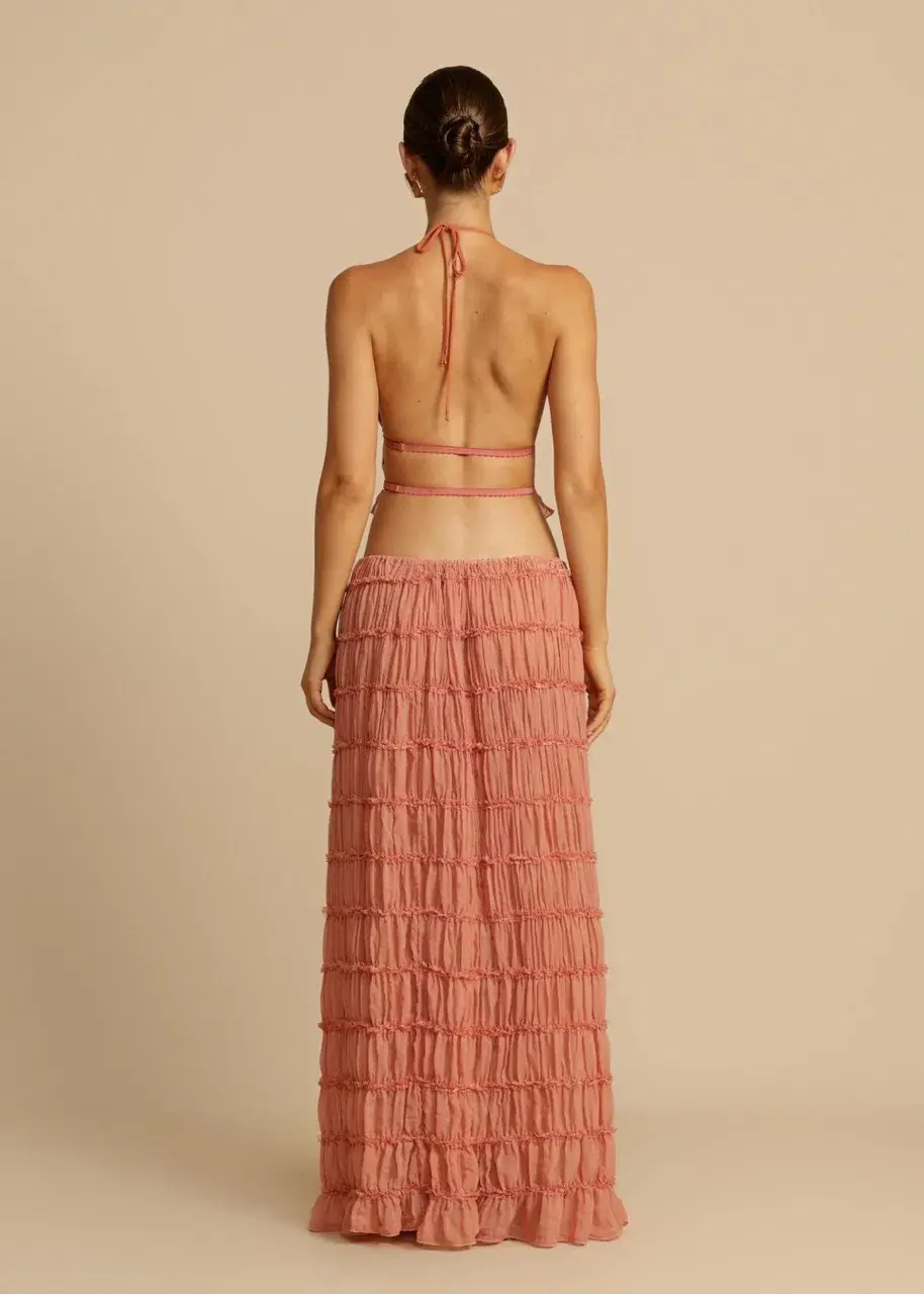 Arcina Ori Juliette Halter Set Peach Size S / AU 6-10 - Image 3
