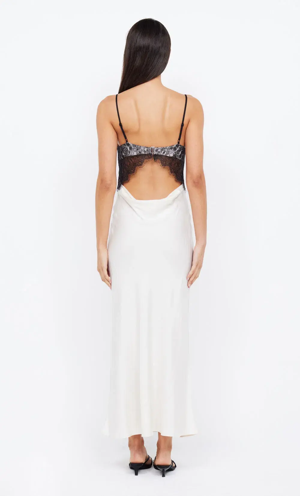 Bec & Bridge Emery Lace  Dress Ivory/Black Size 6 - Image 2