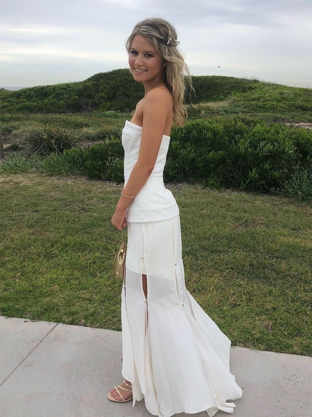 Sass & Bide Sky Dance White Dress Size 6 for rent on The Volte - main image