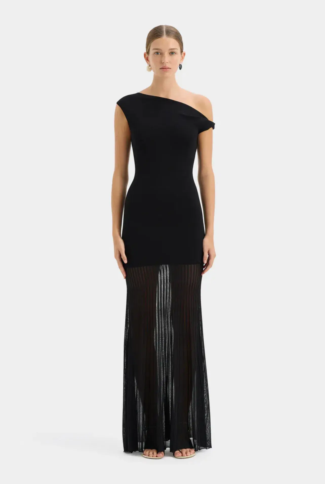Sir the Label Indigo Twist Dress Black Size 1 / AU 8 - Image 1