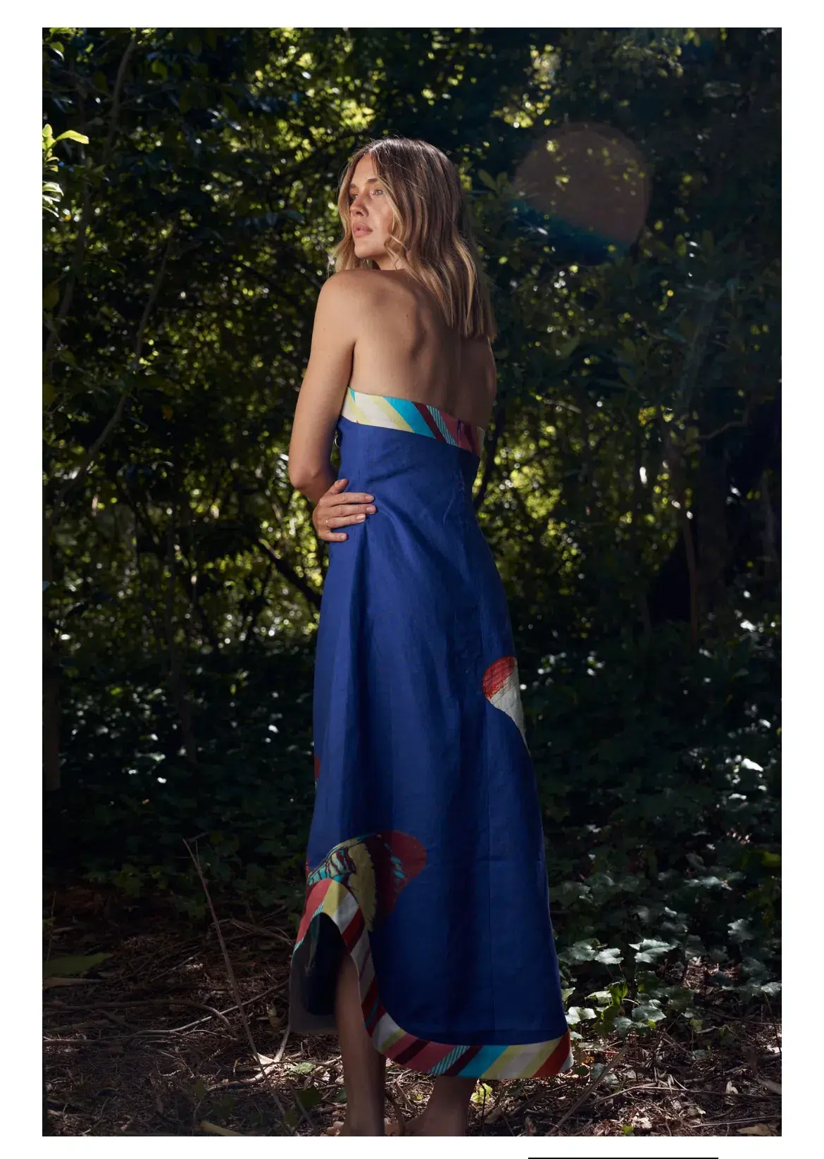 Aston Studio MAEVE DRESS IN NEELAM PAPILLON - Image 1