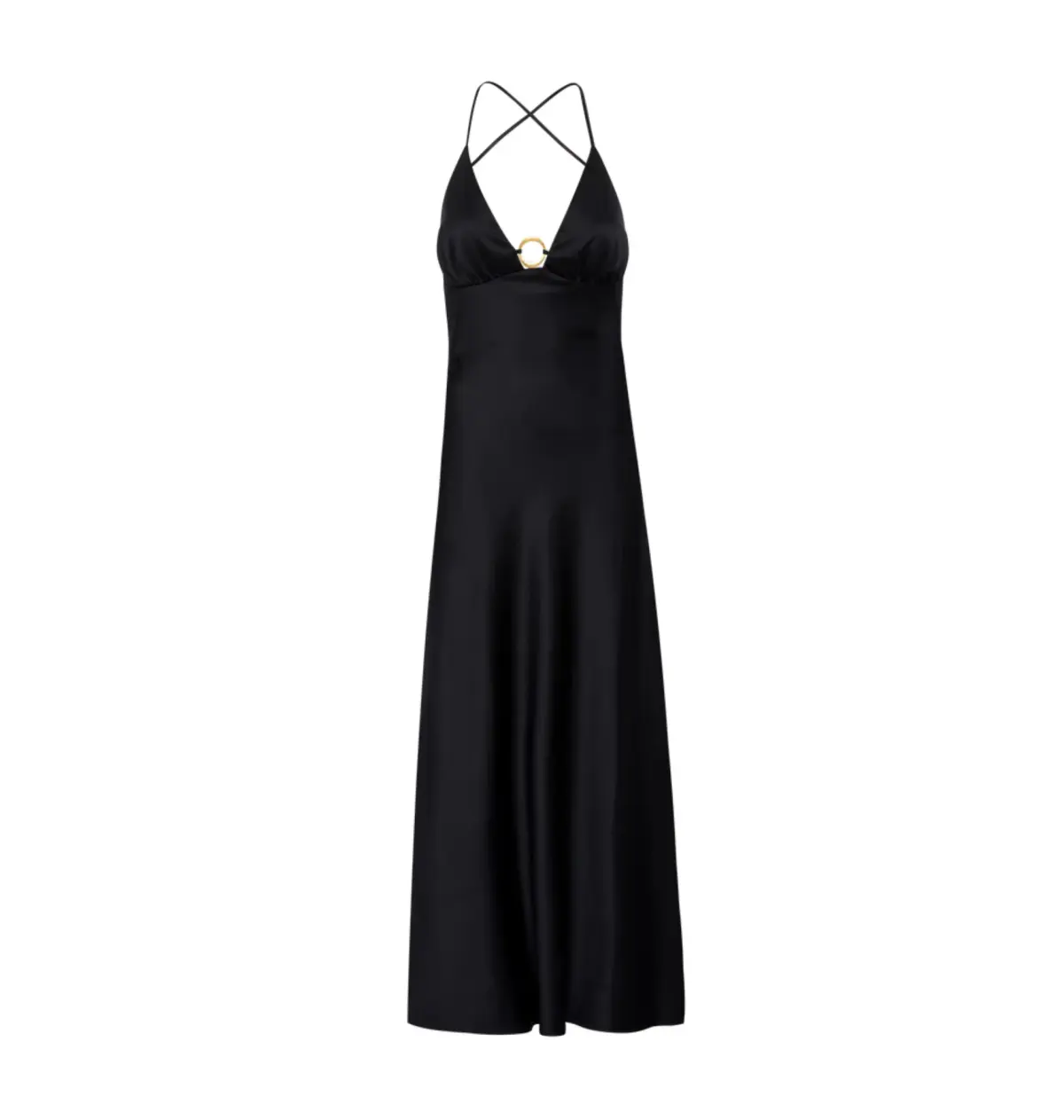 Manning Cartell Liquid Asset Slip Dress Black Size AU 12 Fits 10-12 - Image 5