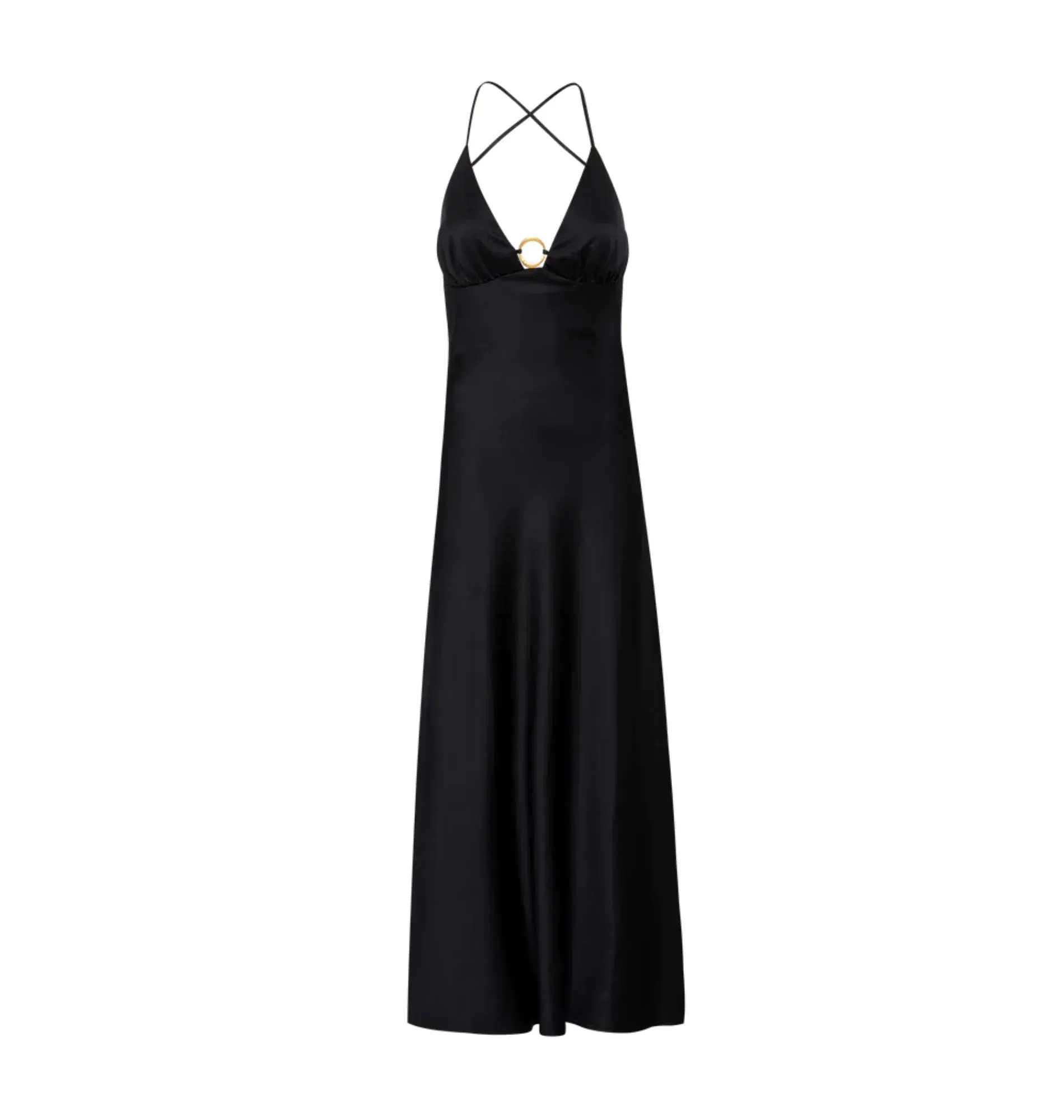 Manning Cartell Liquid Asset Slip Dress Black Size AU 12 Fits 10-12 - Image 5