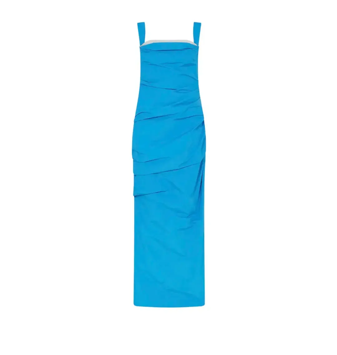 Paris Georgia Raf Dress in Turquoise Size Small / AU 8 for rent on The Volte - main image