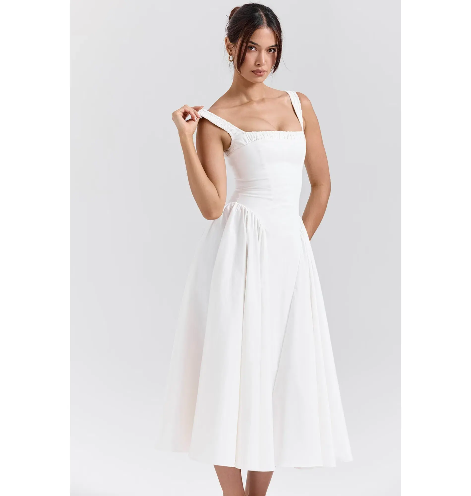House of CB Dorothy Dress White Size Small / AU 8  - Image 3