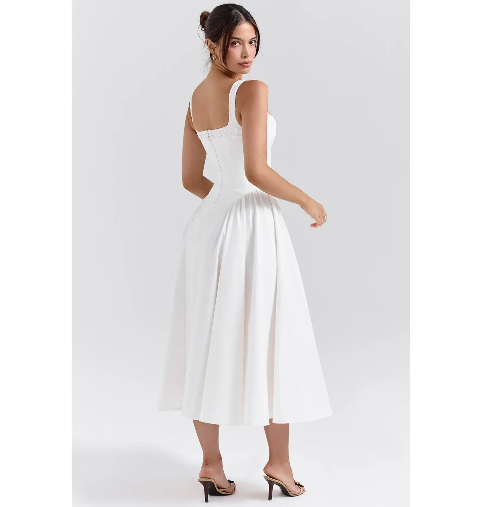 House of CB Dorothy Dress White Size Small / AU 8  - Image 5