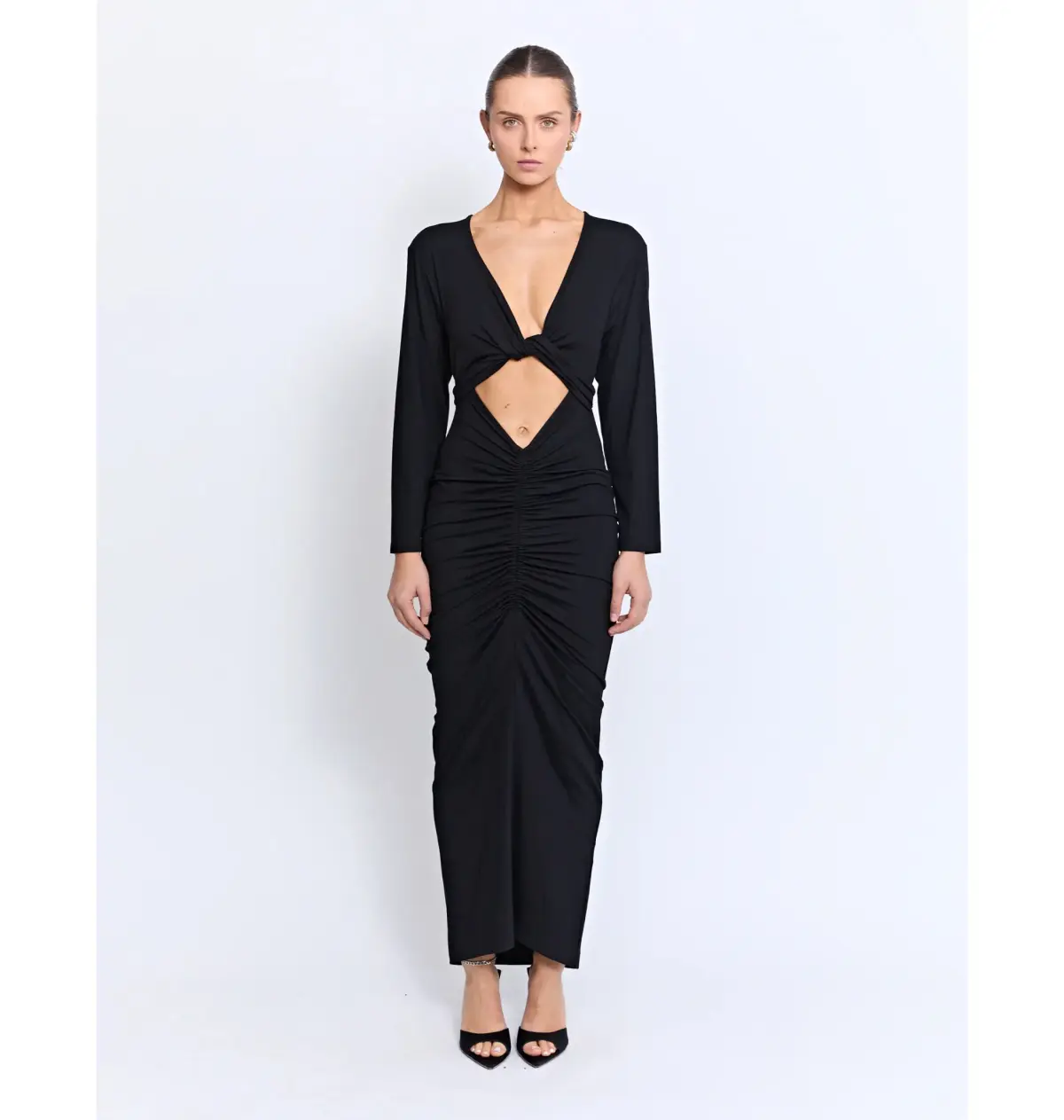 Pfeiffer Fontaine Dress Black Size AU 8 - Image 1