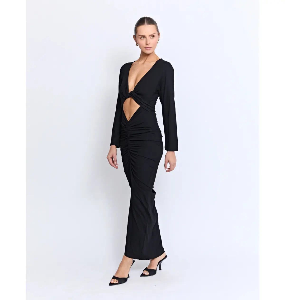 Pfeiffer Fontaine Dress Black Size AU 8 - Image 2