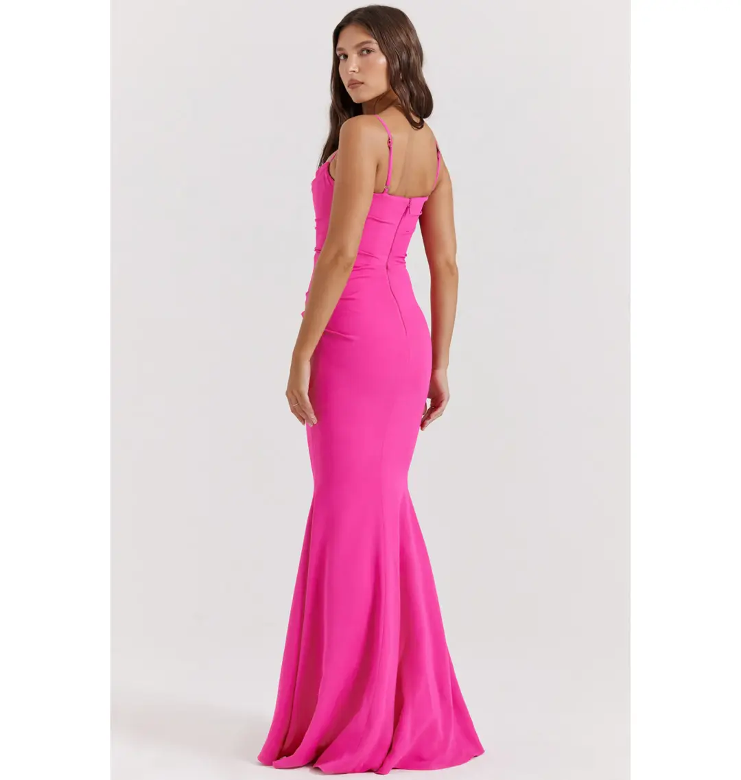 House of CB Milena Dress in Hot Pink Size Medium / AU 10 for rent on The Volte - main image