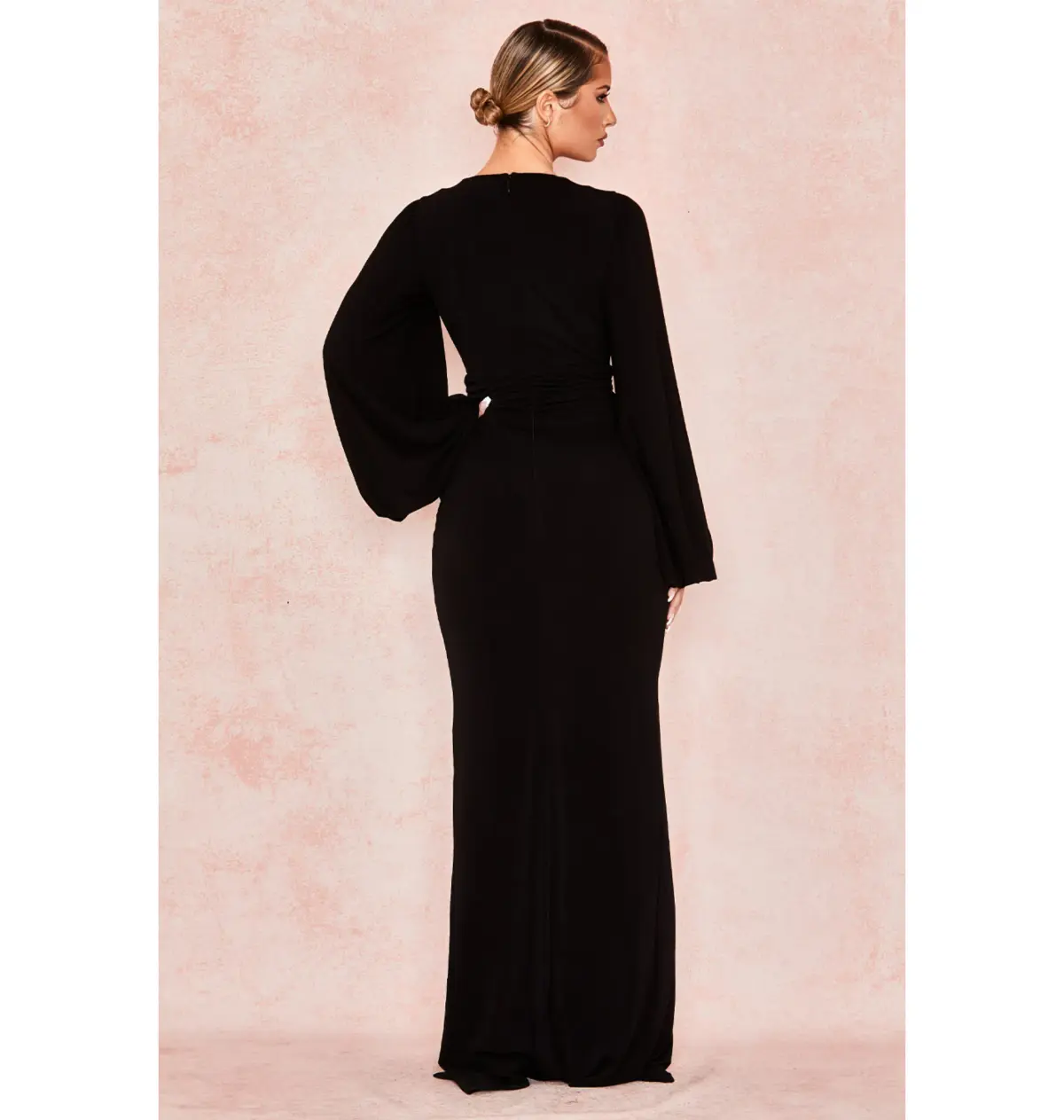 House of CB Alexandra Dress Black Size AU 8  - Image 3