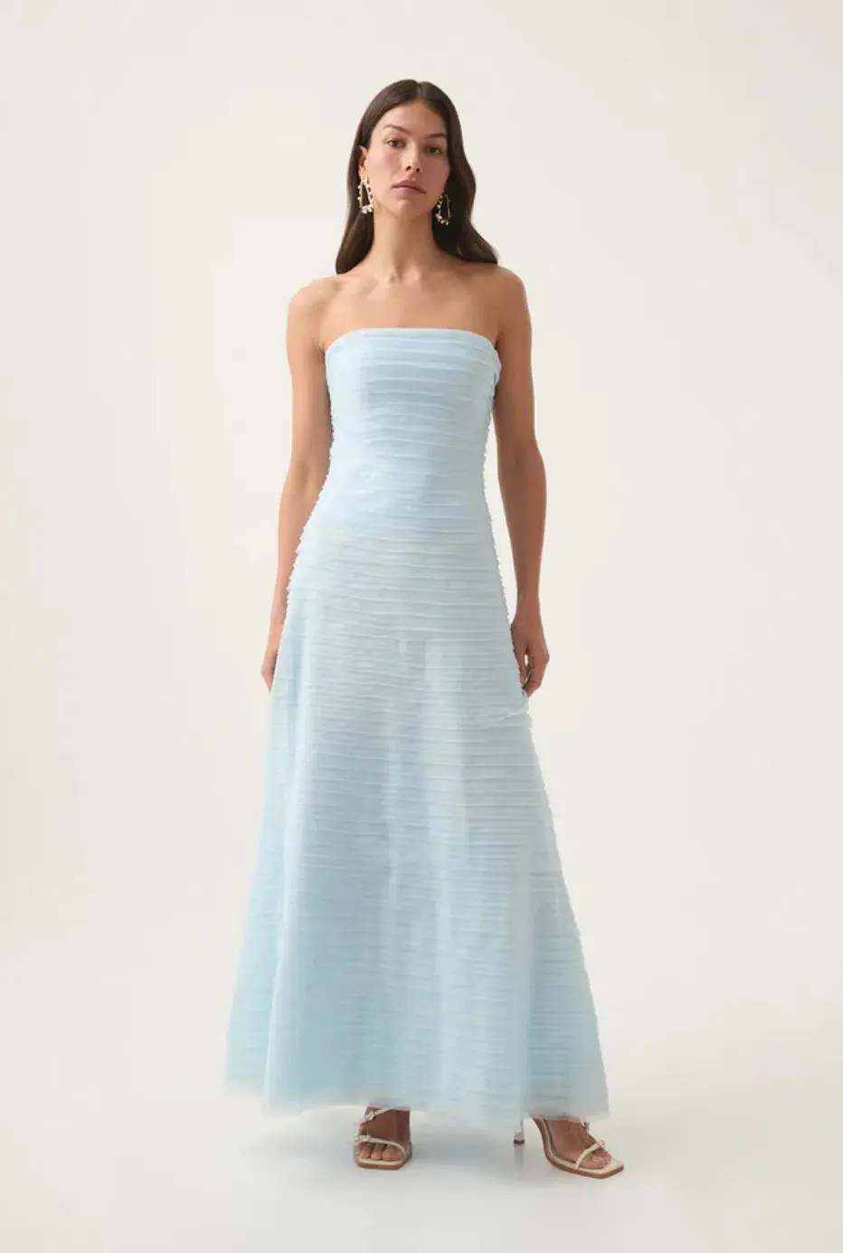 Aje Soundscape Maxi Dress Sea Breeze Size AU 8 - Image 1