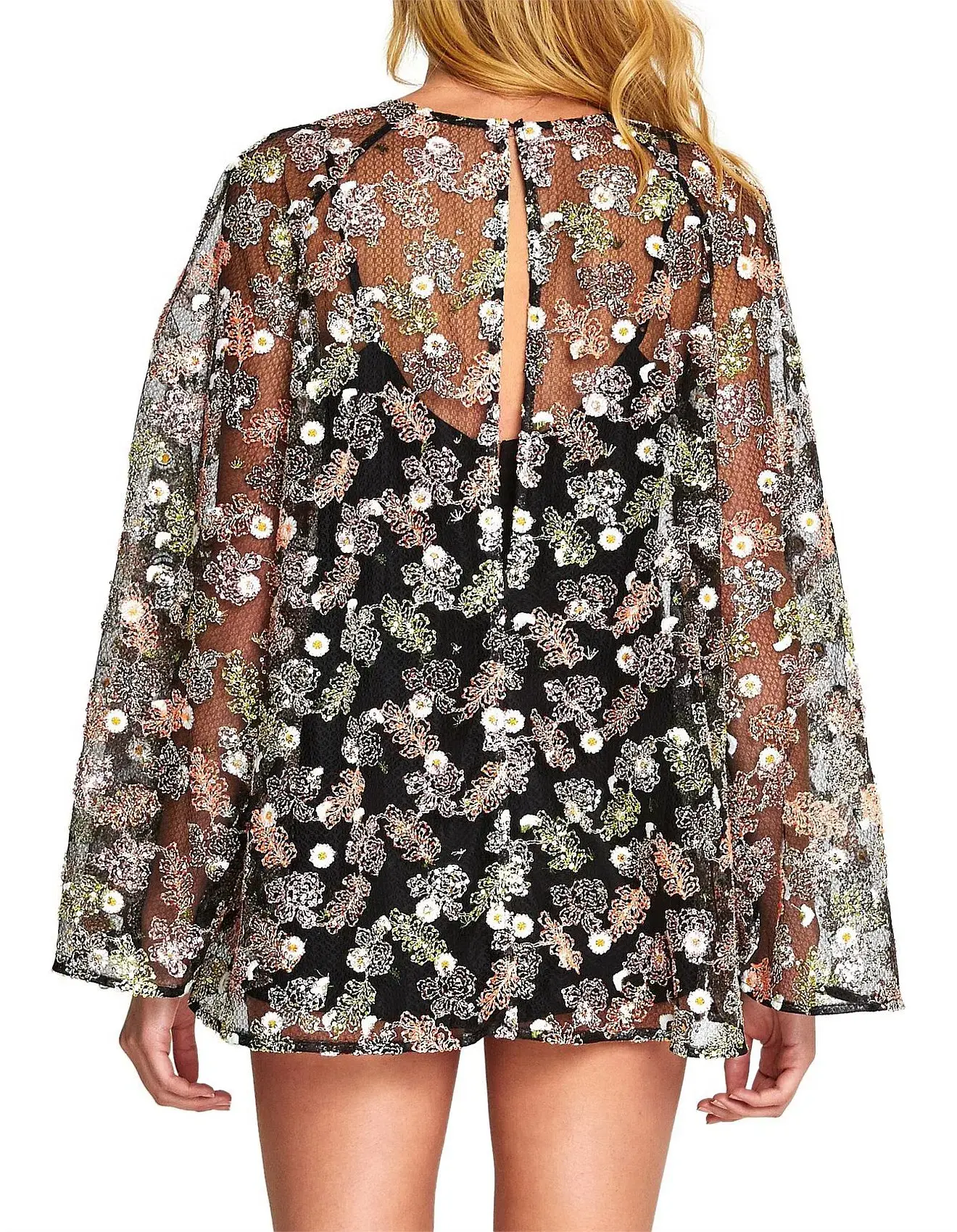 Alice McCall Celestial Creature Swing Mini Dress Floral Size 8 - Image 3