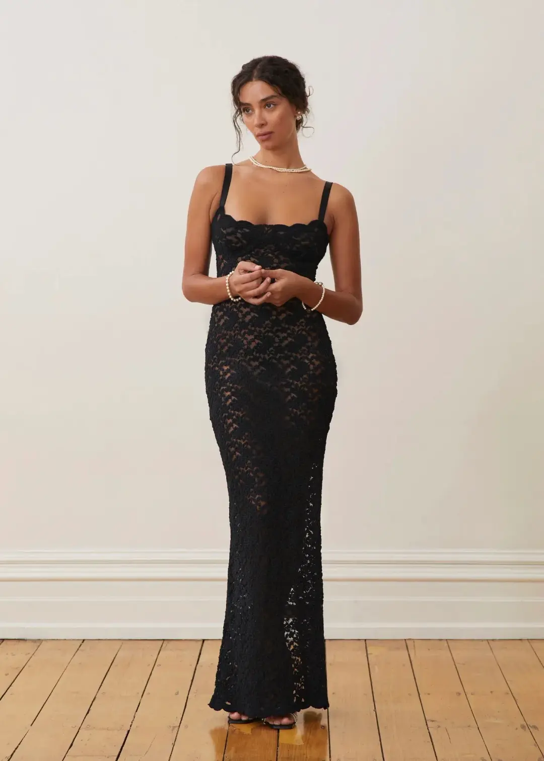 Arcina Ori Margot Dress In Black Size 10 Au for rent on The Volte - main image
