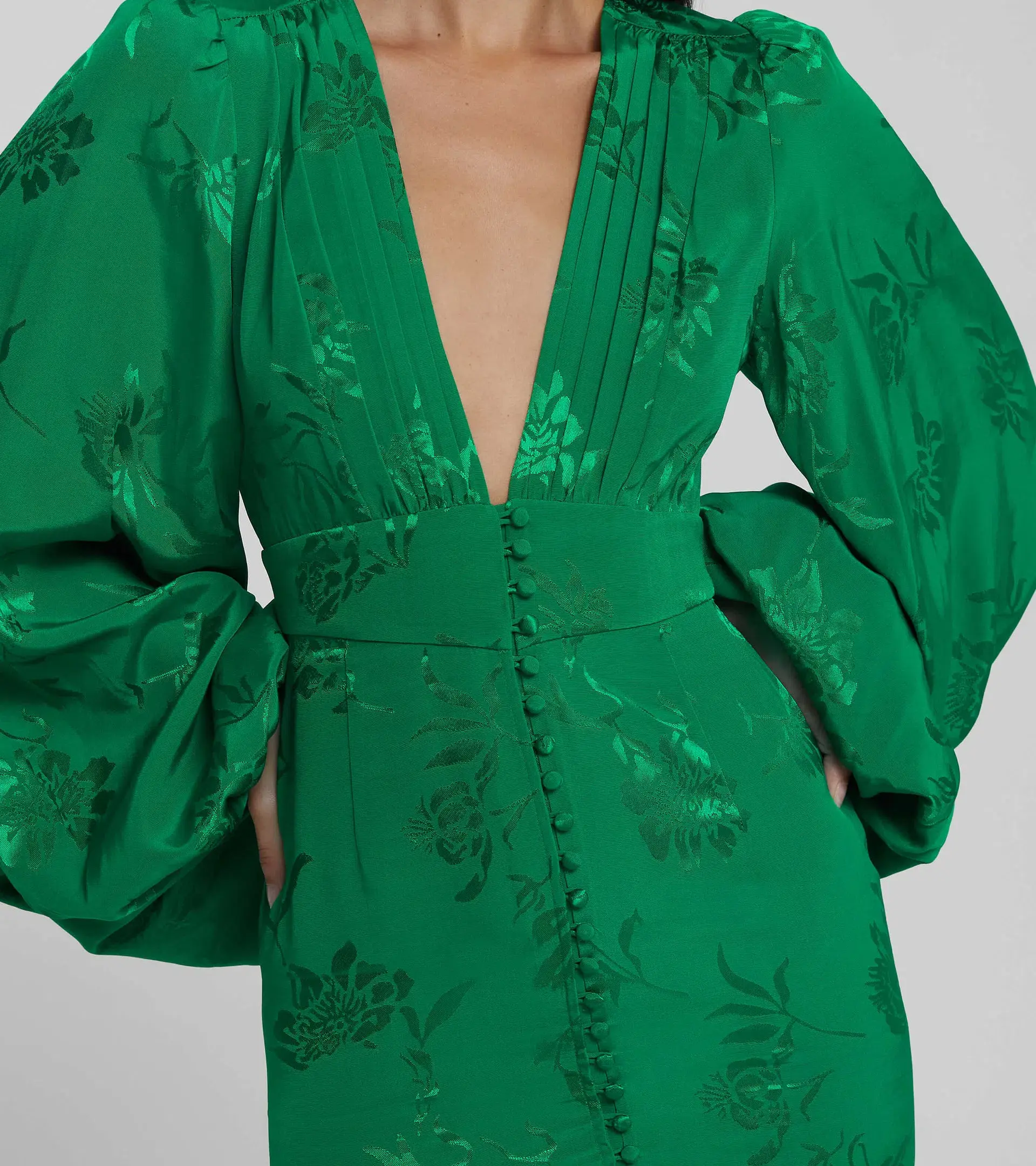 Rat and Boa Isabella Dress Green Size 6  - Image 3