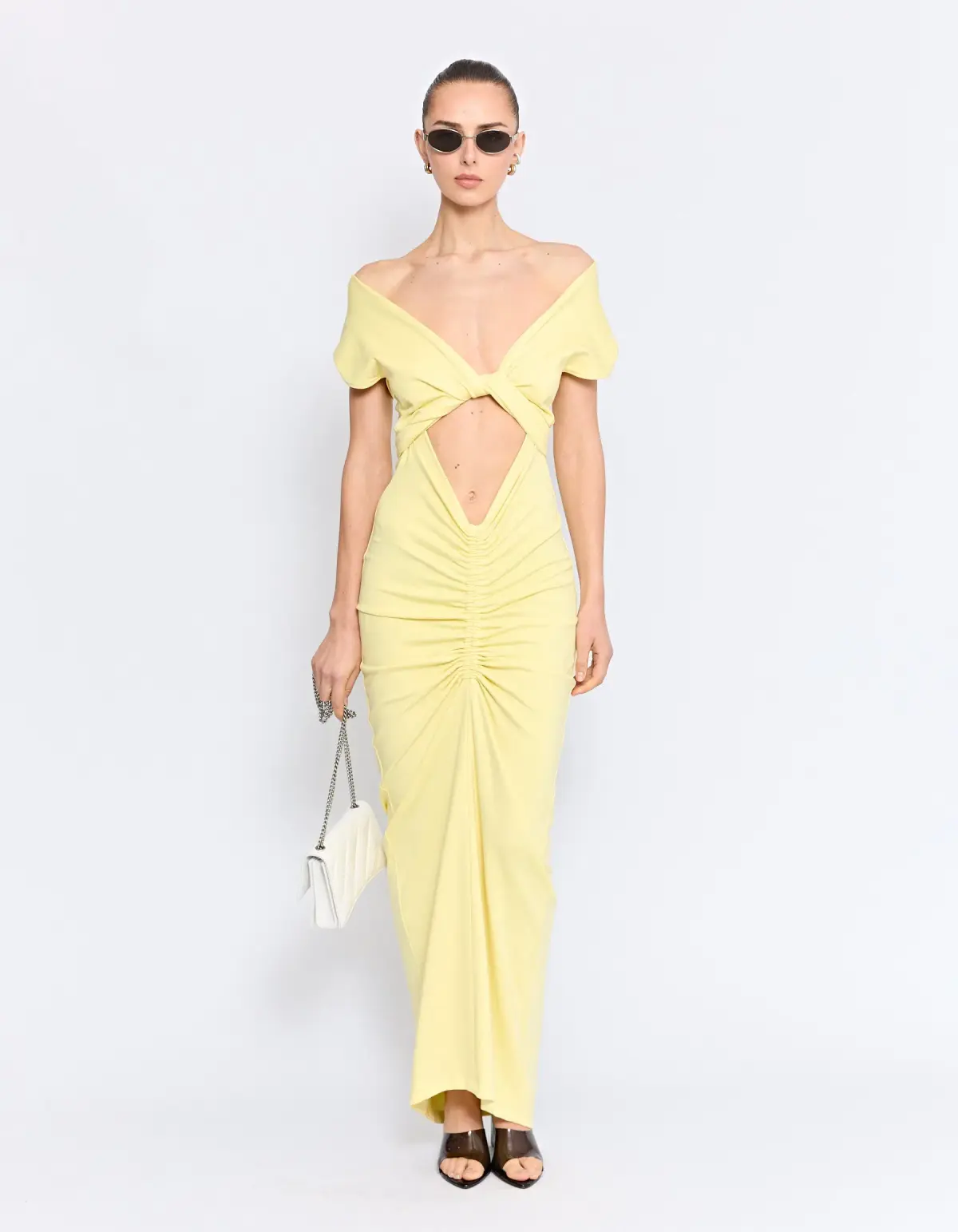 Pfeiffer x Girls with Gems Exclusive | Ramos Dress | Lemon  Size XS (6) - Image 1