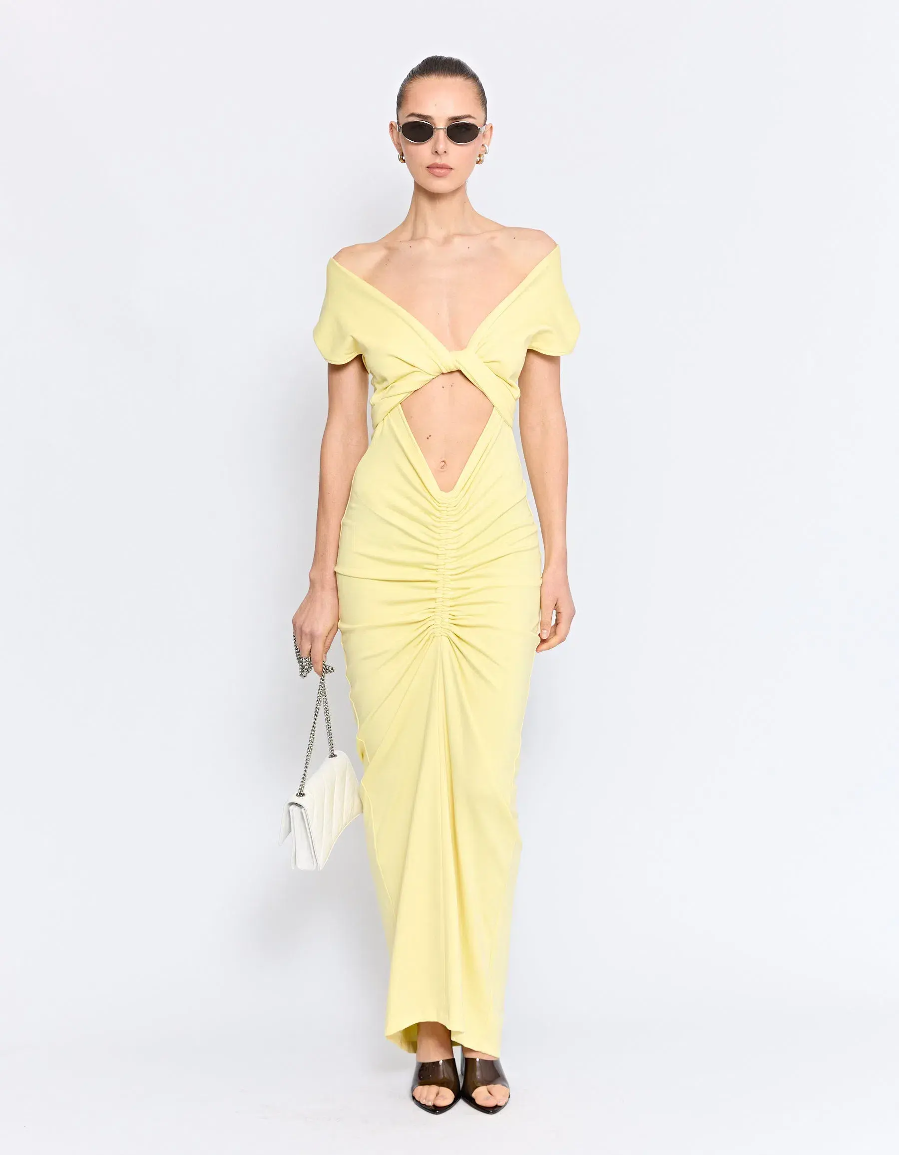 Pfeiffer x Girls with Gems Exclusive | Ramos Dress | Lemon  Size XS (6) - Image 1