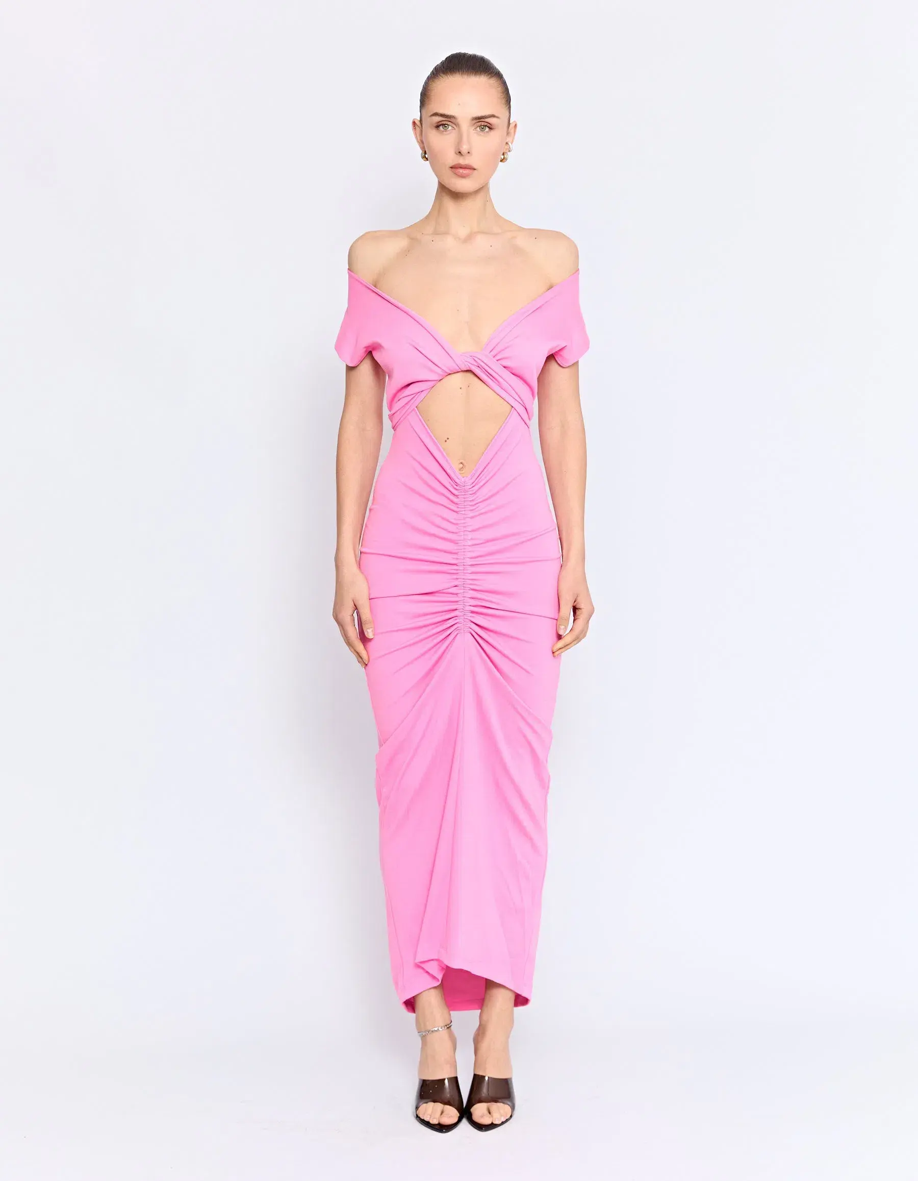 Pfeiffer x Girls with Gems Ramos Dress Pink  Size S /Au 8 - Image 1