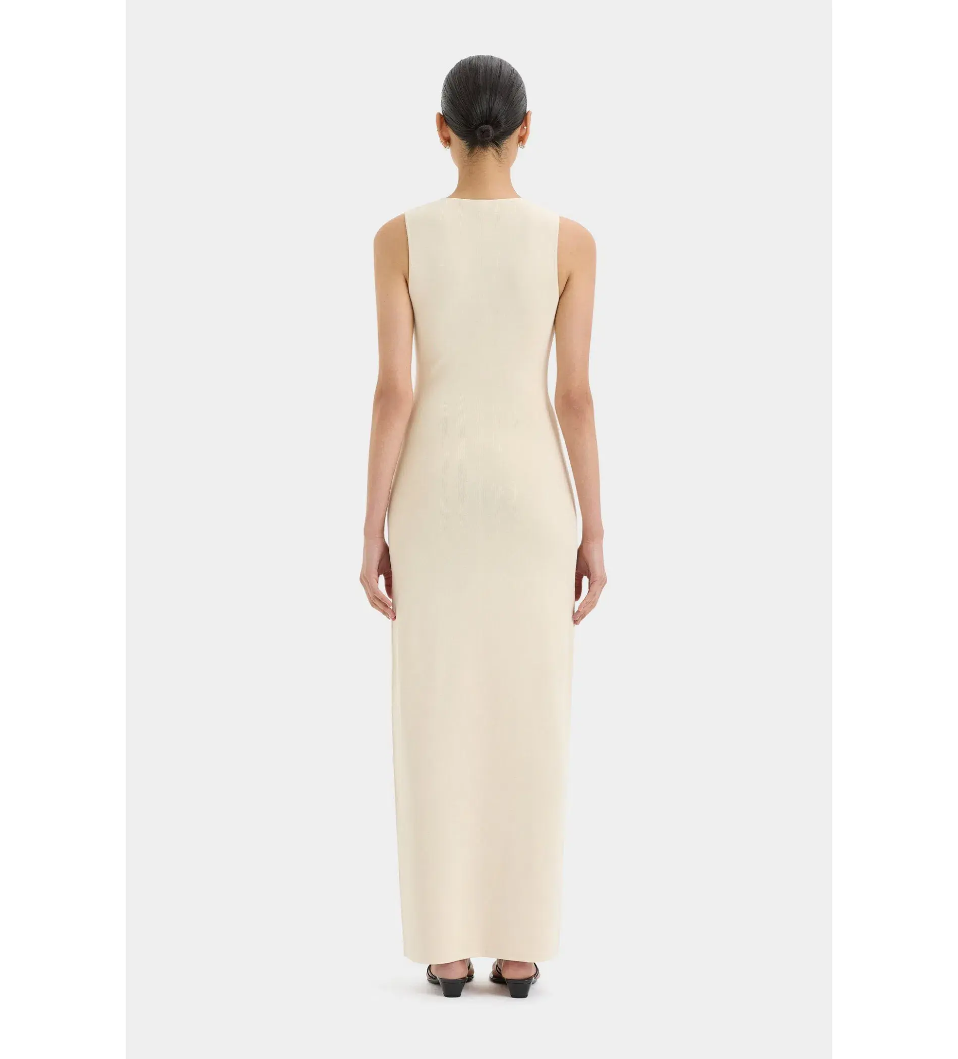 Sir the Label Kinetic Beaded Maxi Dress Ecru Size 1/Au 8  - Image 3