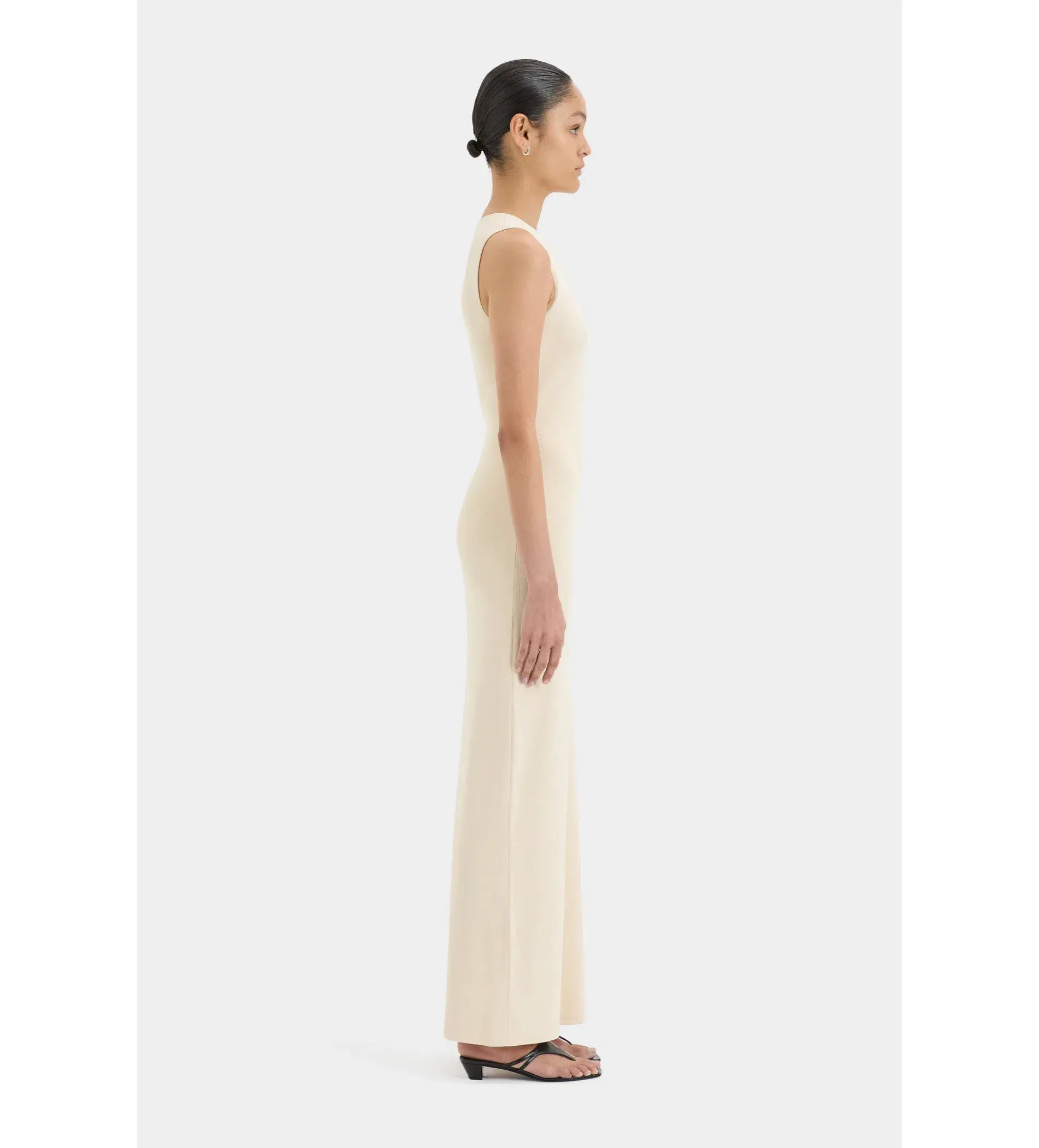 Sir the Label Kinetic Beaded Maxi Dress Ecru Size 1/Au 8  - Image 2
