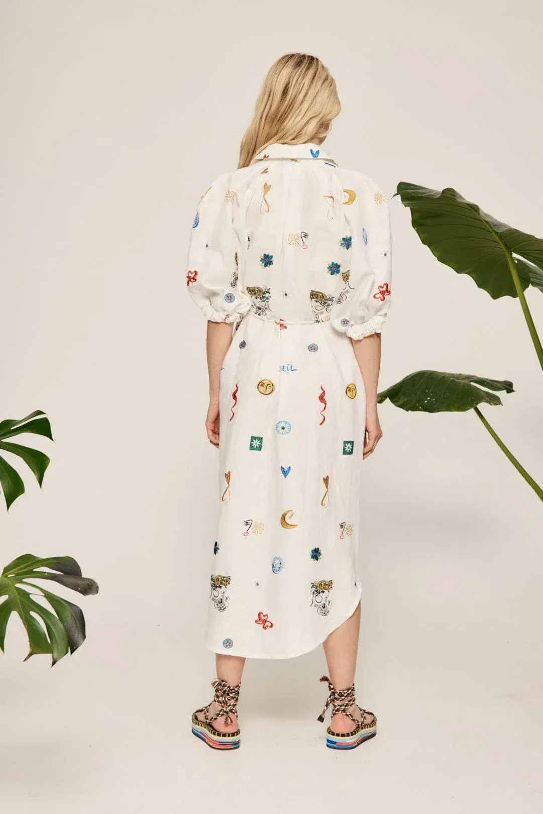 Alemais Soleil Shirtdress Print Size 10  - Image 2