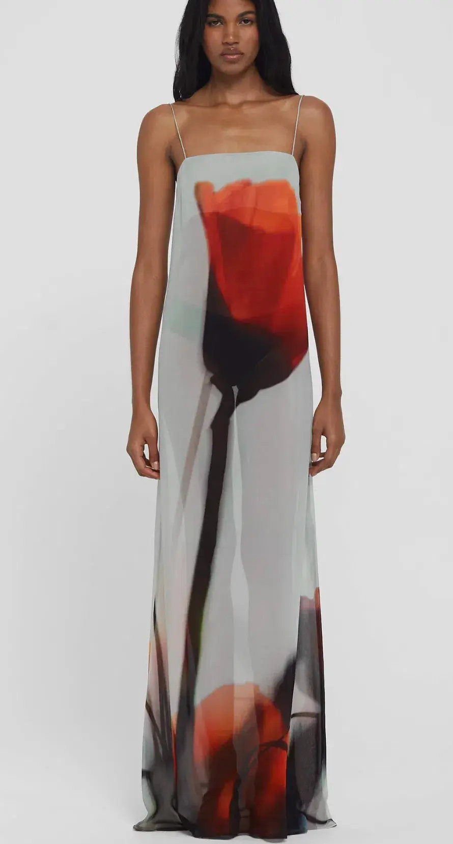 Rat & Boa Luciana Dress Tulip Print Size 4 - Image 2