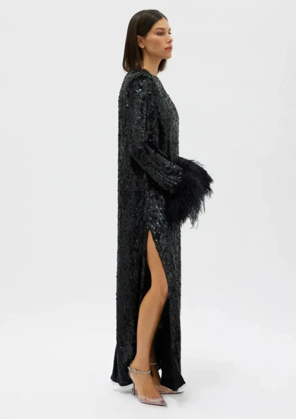 Rachel Gilbert Xanthy Gown Black Size 1 / AU 8 - Image 2