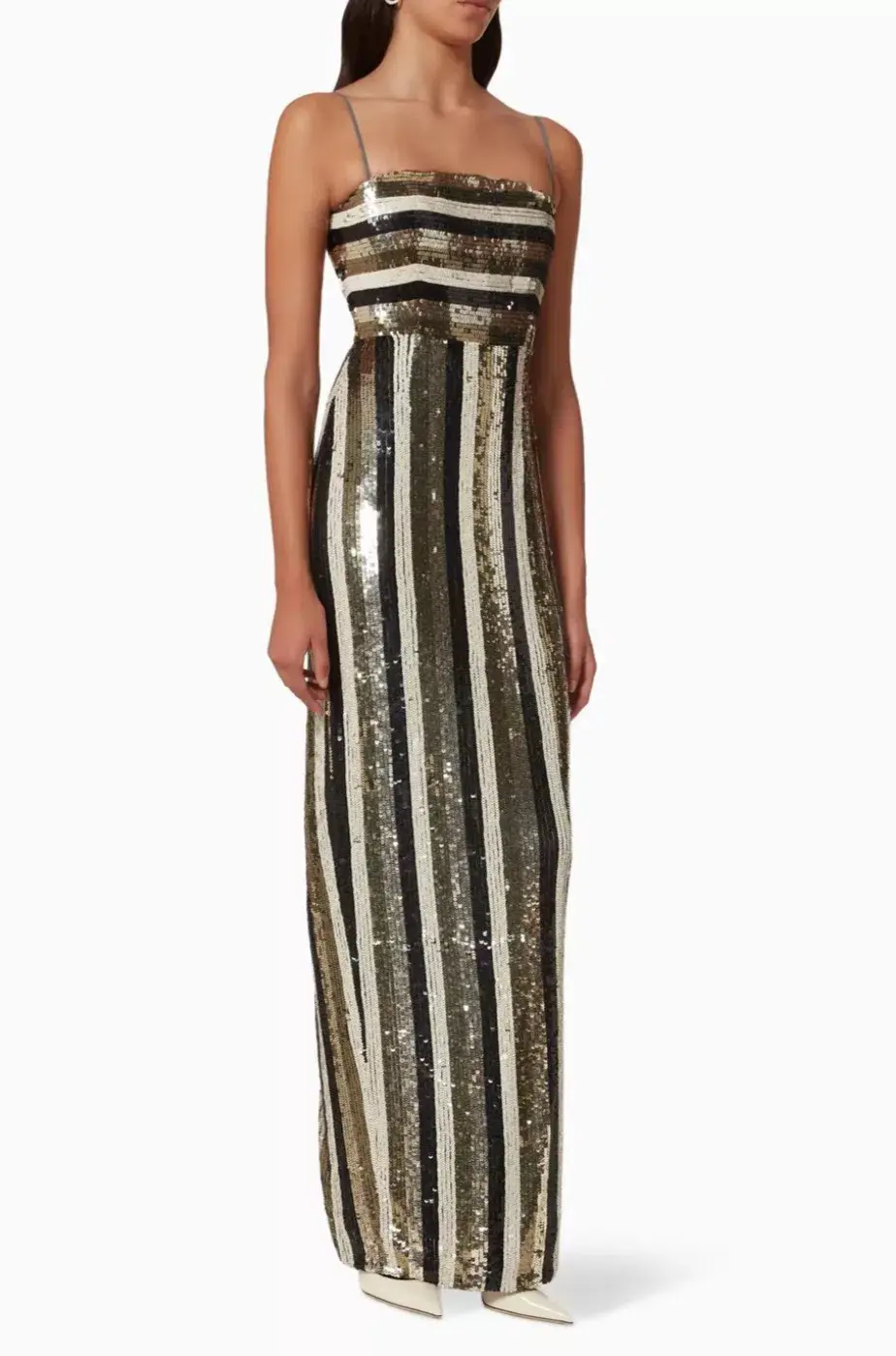 Rachel Gilbert Titan Gown Sequin Size 3 / AU 12 - Image 2