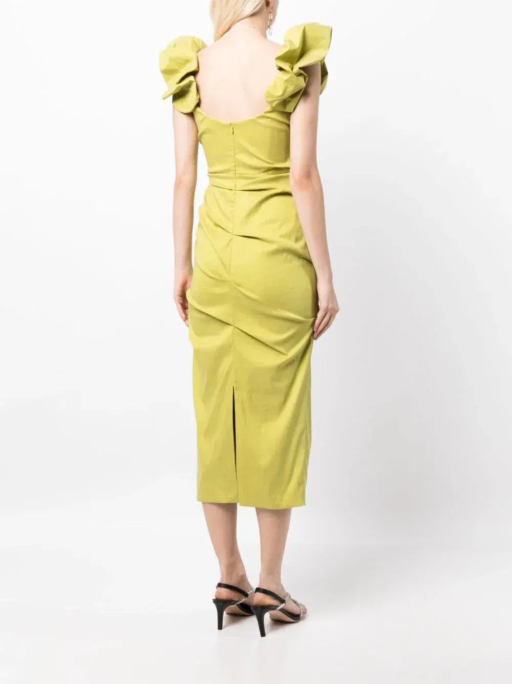 Rachel Gilbert Kalina Dress Green Size 6 / AU 18 - Image 3