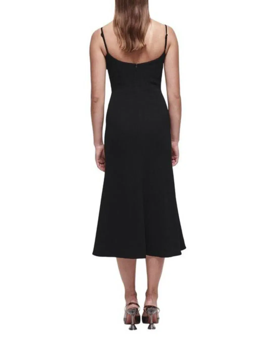 Rachel Gilbert Margot Midi Dress Black Size 4 / AU 14 - Image 2