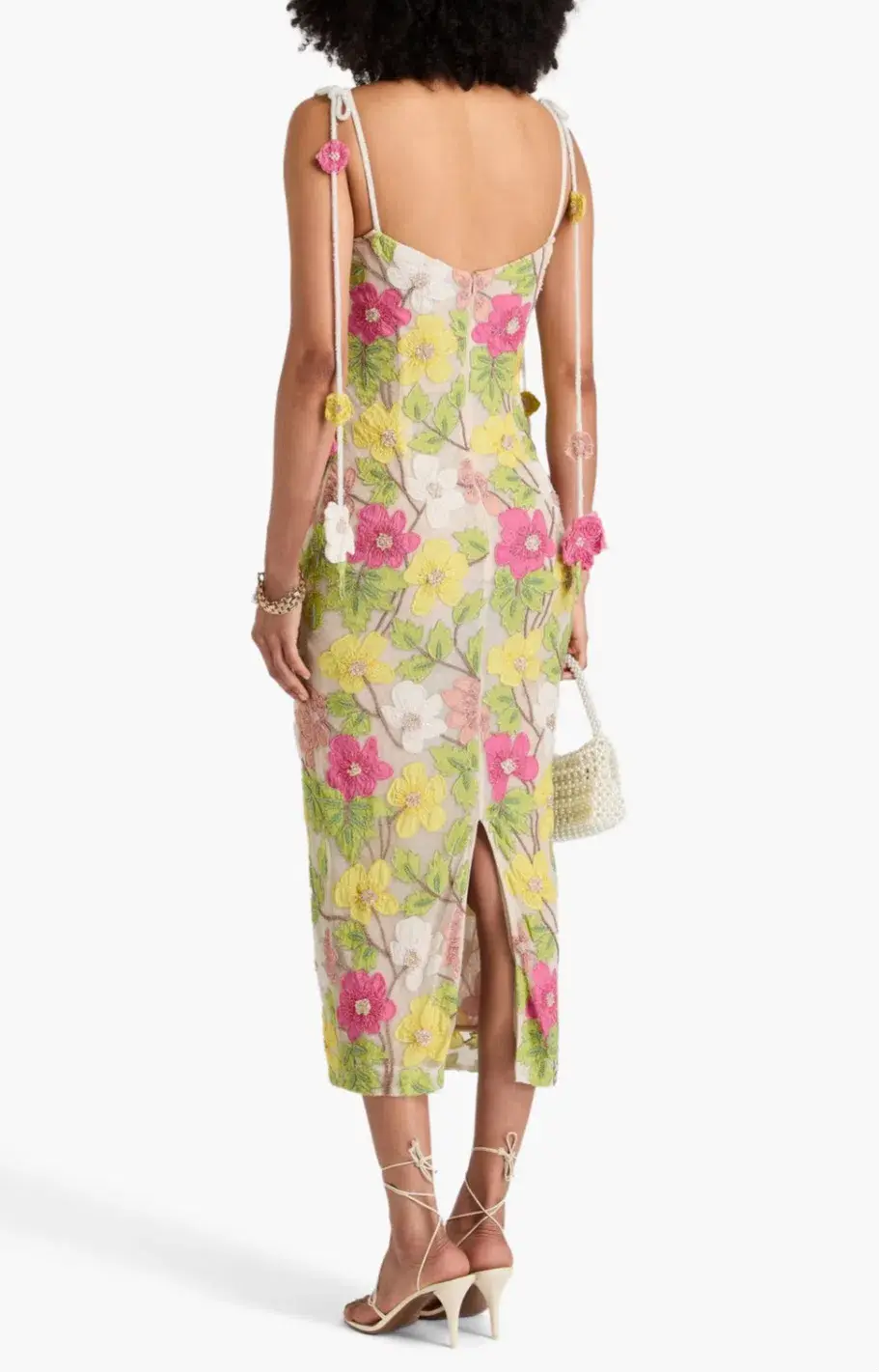 Rachel Gilbert Willow Midi Dress Floral Size 3 / AU 12 - Image 2