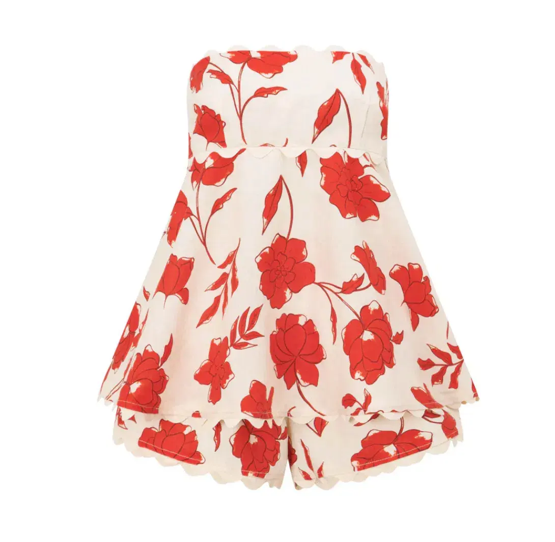 Zaco Marionette Playsuit in Blooming Floral Print Size 8 - Image 7
