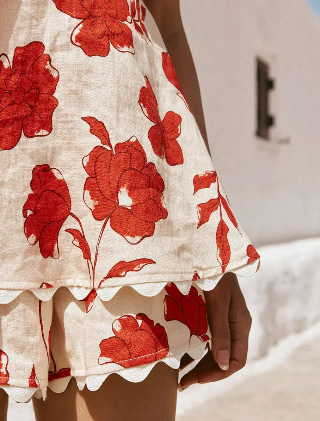 Zaco Marionette Playsuit in Blooming Floral Print Size 8 for rent on The Volte - main image