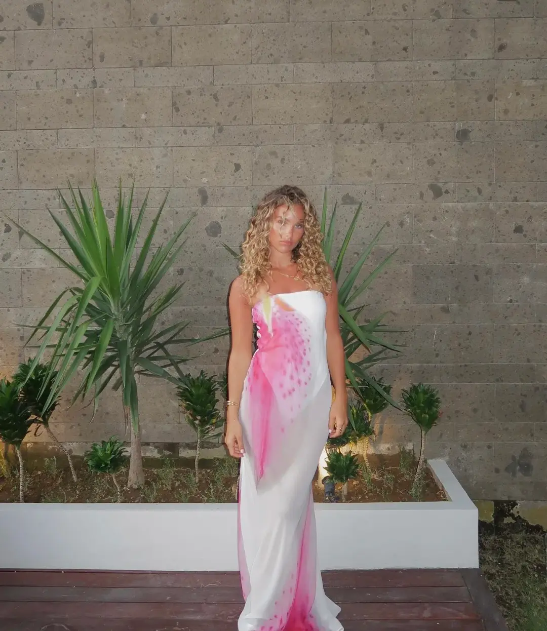 HNTR the label Alessia Dress in Lillie Size 8 for rent on The Volte - main image