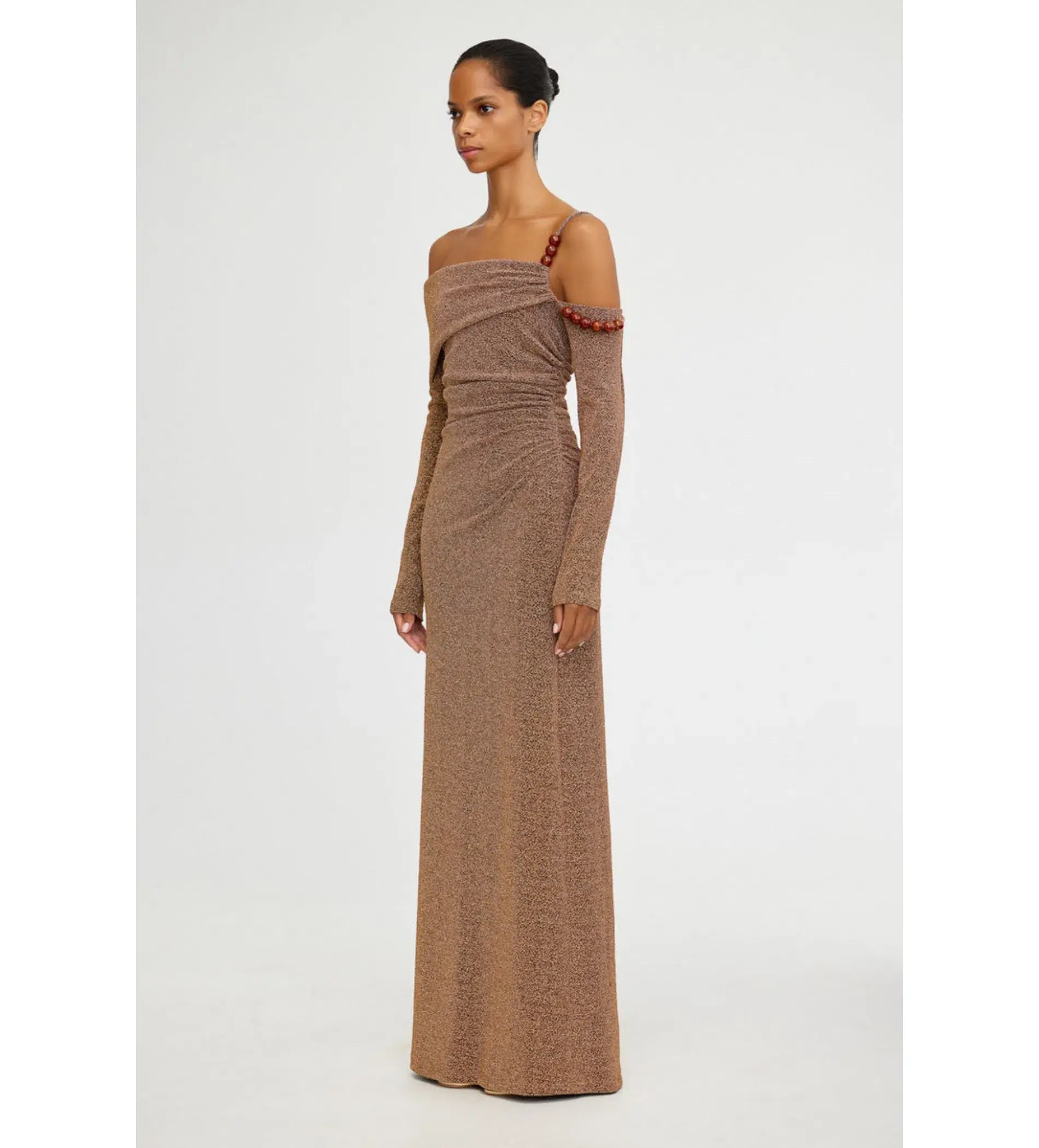 Significant Other Gia Gown Bronze Size 8 - Image 3