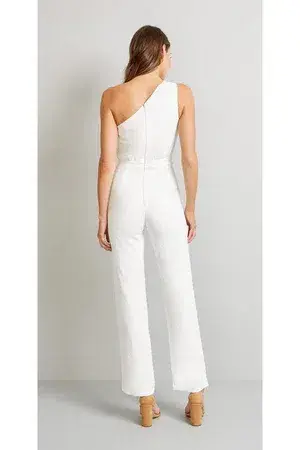 Kookai Aria Jumpsuit White Size 8  - Image 2