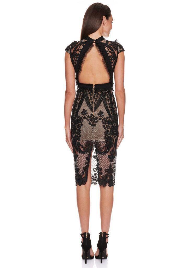 Eliya The Label Dominique Dress Black Size XS for rent on The Volte - main image