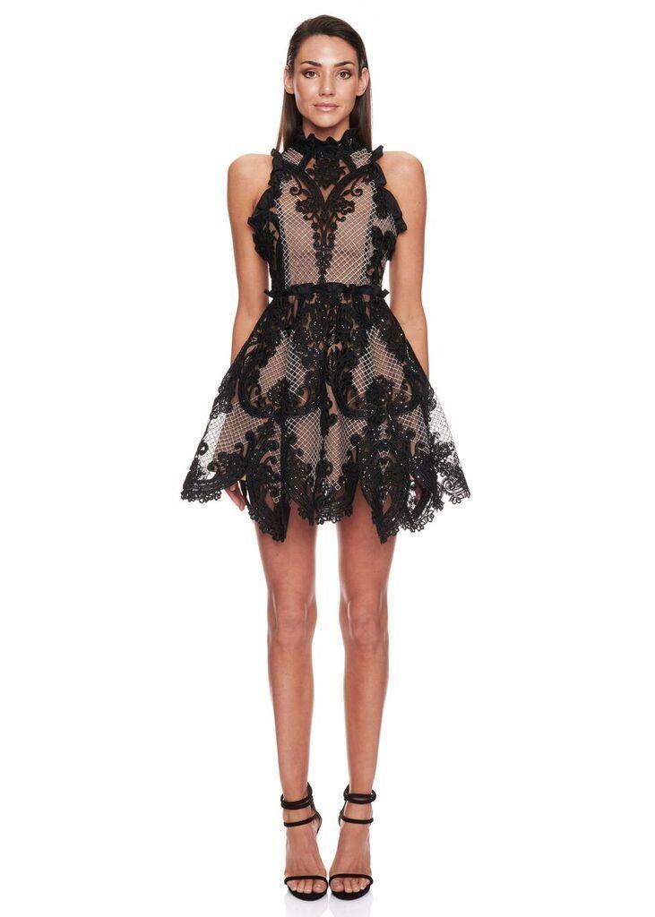 Loretta Dress - ELIYA THE LABEL Black Sz 8 - Image 1