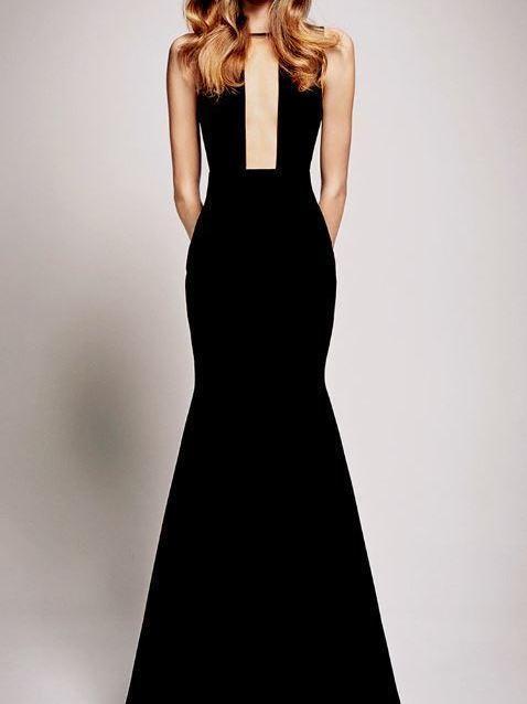 Alex Perry Black Crinoline Gown Size 10 - Image 1