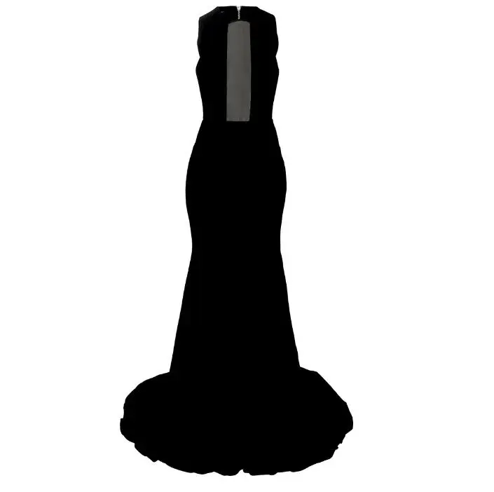 Alex Perry Black Crinoline Gown Size 10 for rent on The Volte - main image