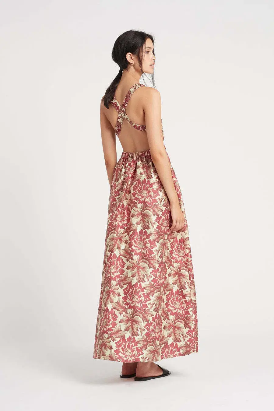 Sir the Label Valetta Maxi Dress Floral Print Size 1 / AU 8 - Image 2