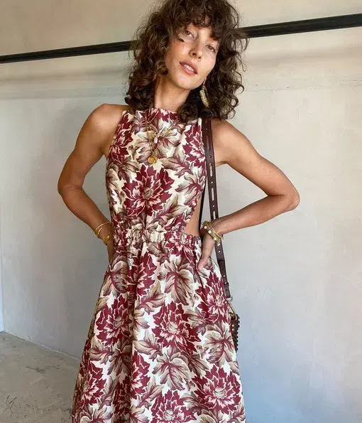 Sir the Label Valetta Maxi Dress Floral Print Size 1 / AU 8 - Image 3