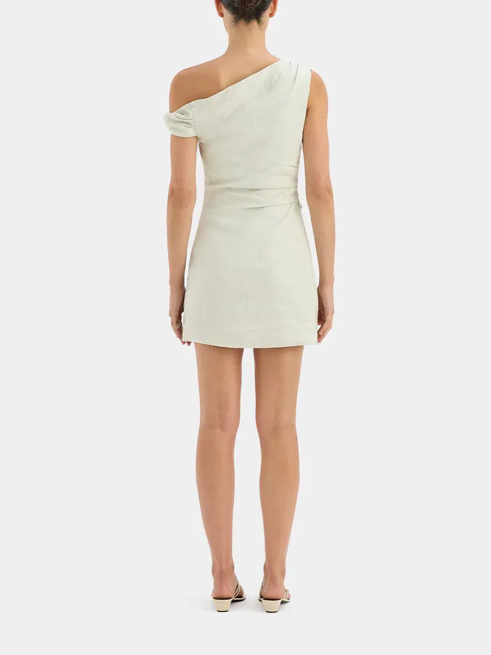 Sir the Label Iris Twist Mini Dress Light Sage Size 2 / AU 10 - Image 2