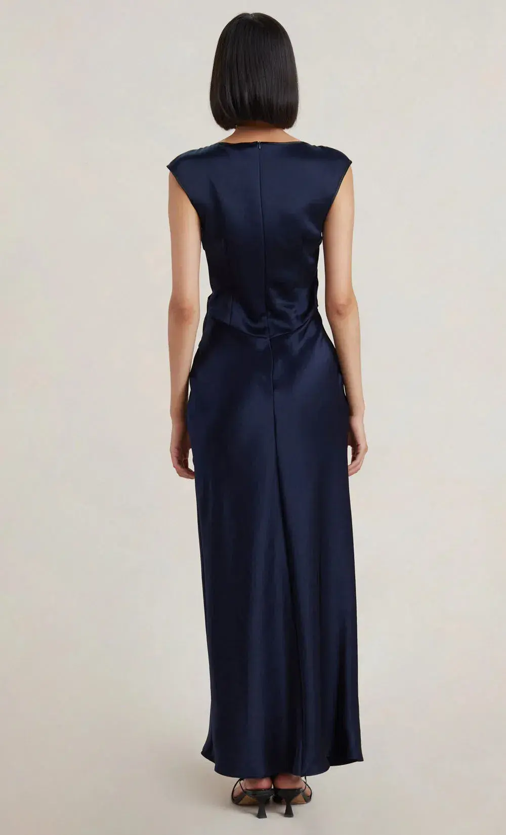 Bec & Bridge Kimberly V Maxi Dress Ink Size 10  - Image 2