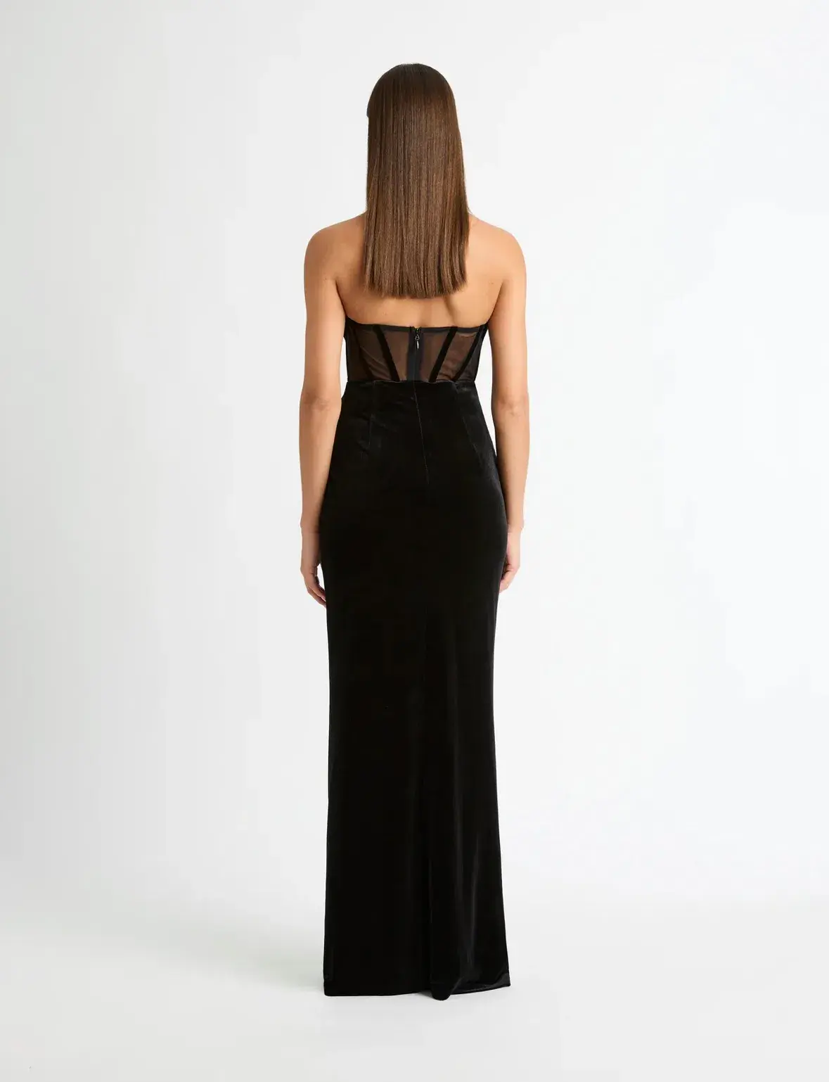 Sheike Trinity Maxi Dress Black Size 8 - Image 3