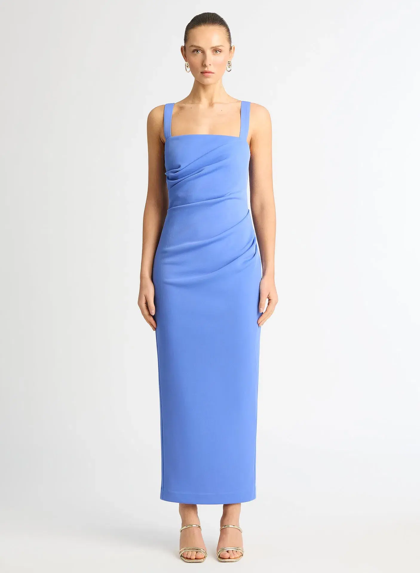 Sheike Modern Love Maxi Dress Cornflower Blue Size 8 - Image 1