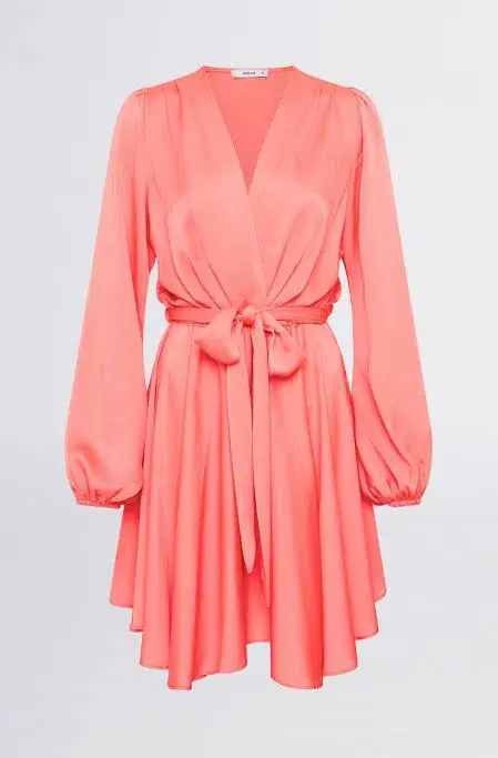 Sheike Pippa Mini Dress Pink Size 12 - Image 3