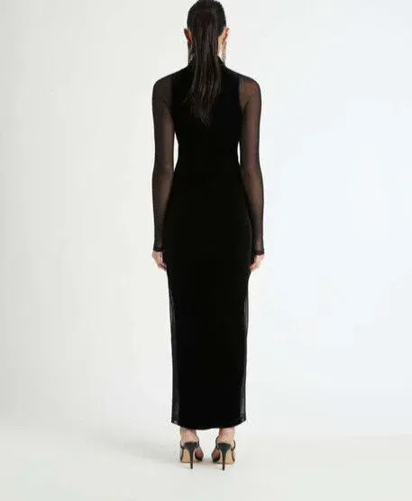 Sheike Medusa Maxi Dress Black Size 8 for rent on The Volte - main image