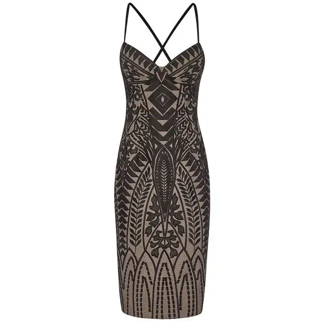 Sheike Bliss Lace Dress Black Size 12 - Image 2