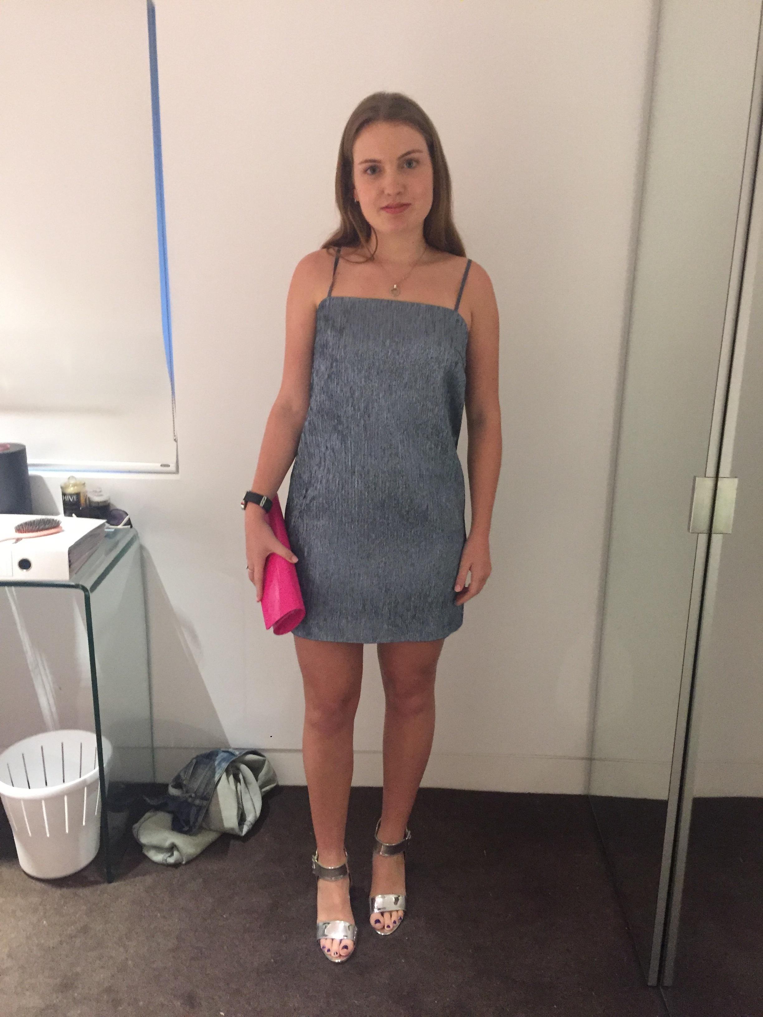 Sass and Bide blue mini dress size 10 - Image 1