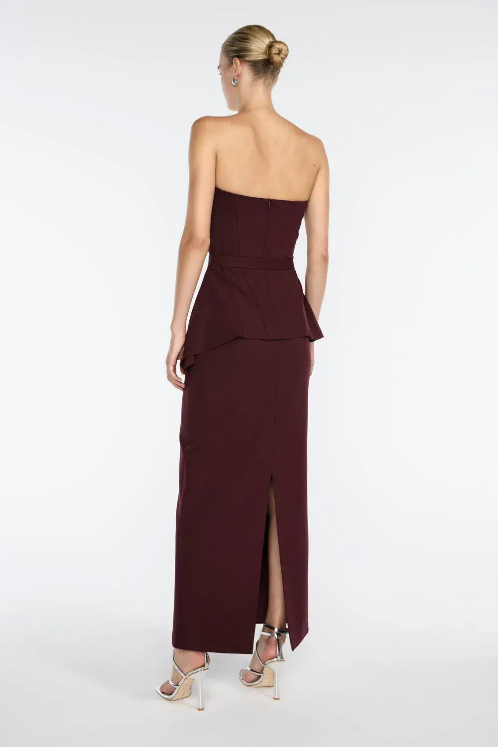 Manning Cartell New Cast Bustier and Maxi Skirt Set Mulberry Size M / AU 10 - Image 4